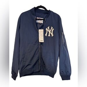 Men's L Genuine Merchandise Navy Jacket Yankees